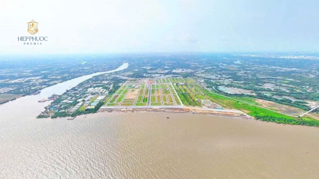 Phối cảnh tổng thể Hiệp Phước Premia giai đoạn 2 quy mô 51,68ha