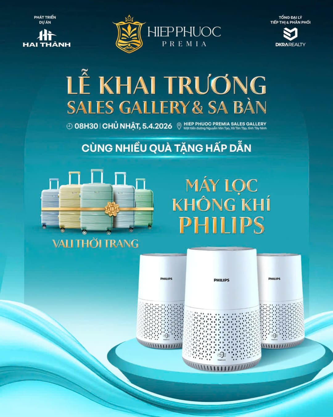 Sự kiện khai trương Sales Gallery dự án Hiệp Phước Premia đánh thức thịnh vượng