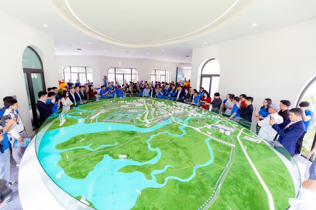Siêu sa bàn dự án Hiệp Phước Premia tái hiện quy hoạch hạ tầng khu Nam Sài Gòn
