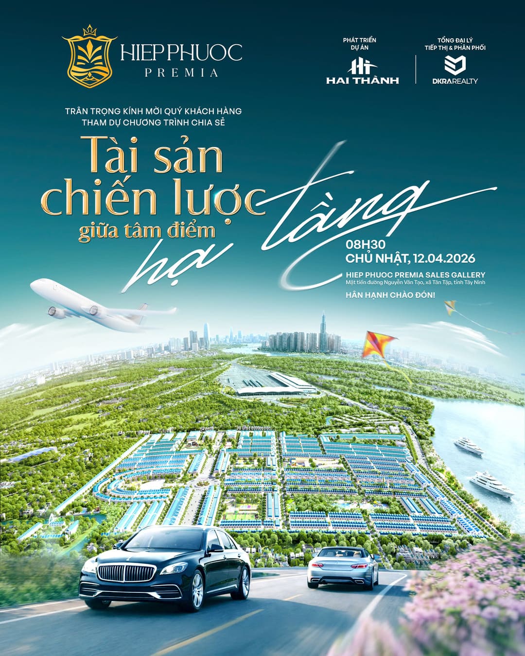 Thực tế dự án Hiệp Phước Premia với hạ tầng hoàn thiện và pháp lý sổ đỏ từng nền năm 2026