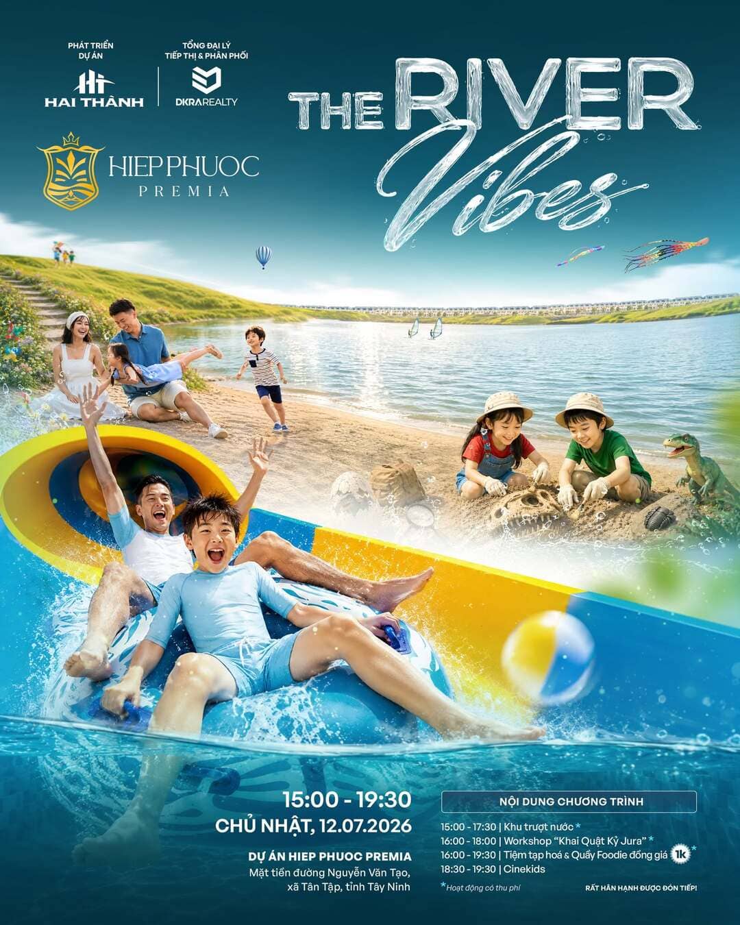 Sự kiện The River Vibes bùng nổ cuối tuần tại dự án Hiệp Phước Premia