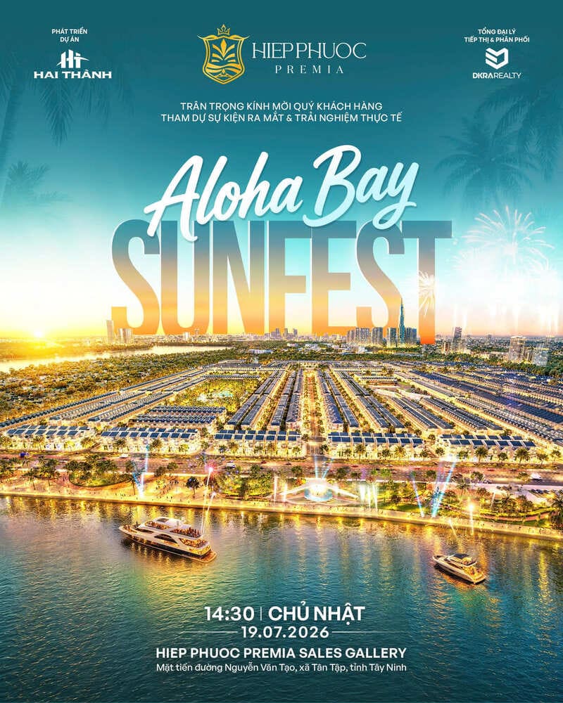 Sự kiện Aloha Bay SUNFEST tại Hiệp Phước Premia