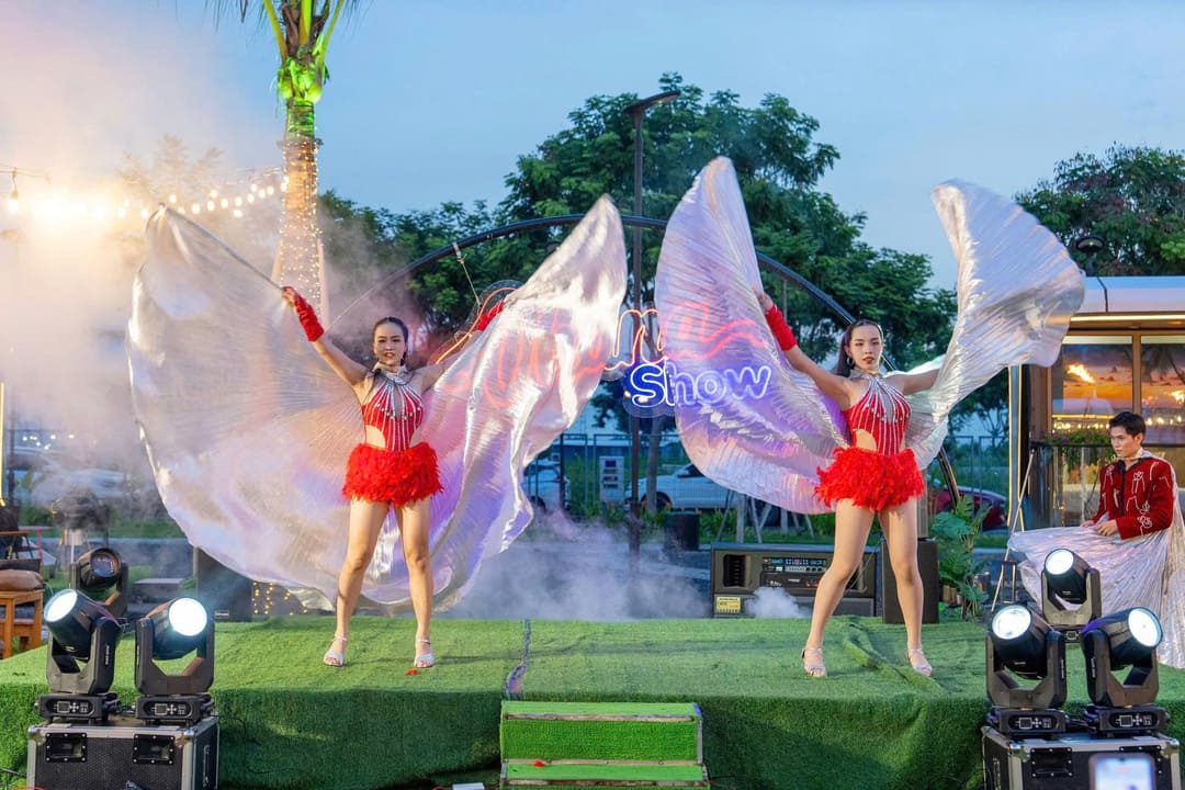 Hoạt động nướng BBQ ngoài trời tại Ohana Camp