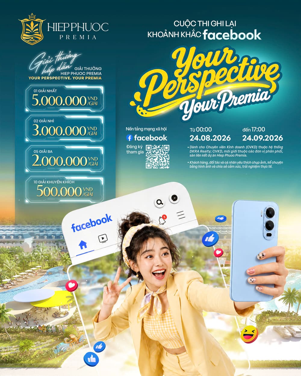 Poster cuộc thi ảnh Your Perspective - Your Premia bắt trọn khoảnh khắc