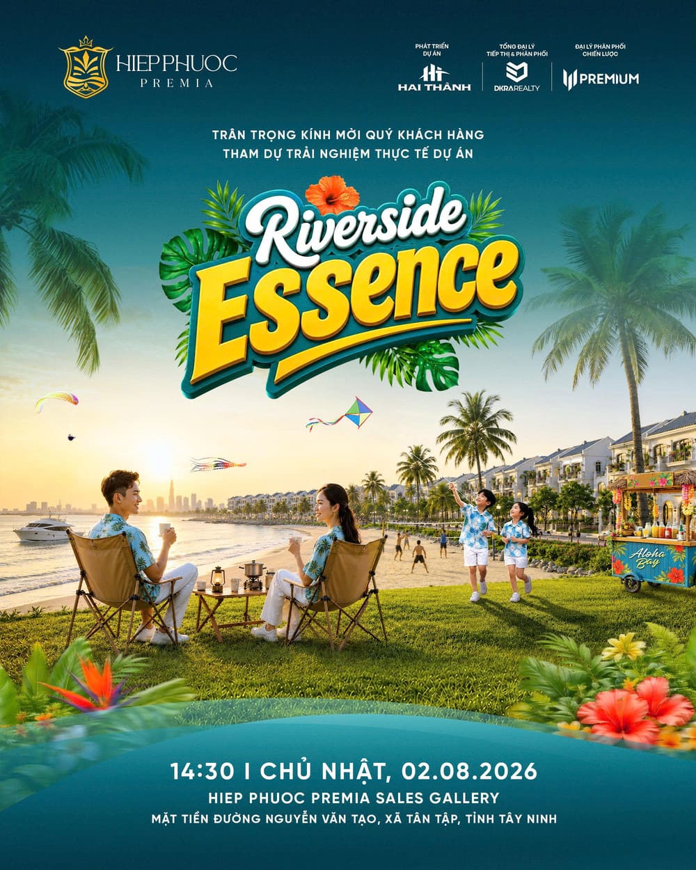 Sự kiện Riverside Essence Hiệp Phước Premia trải nghiệm sống ven sông