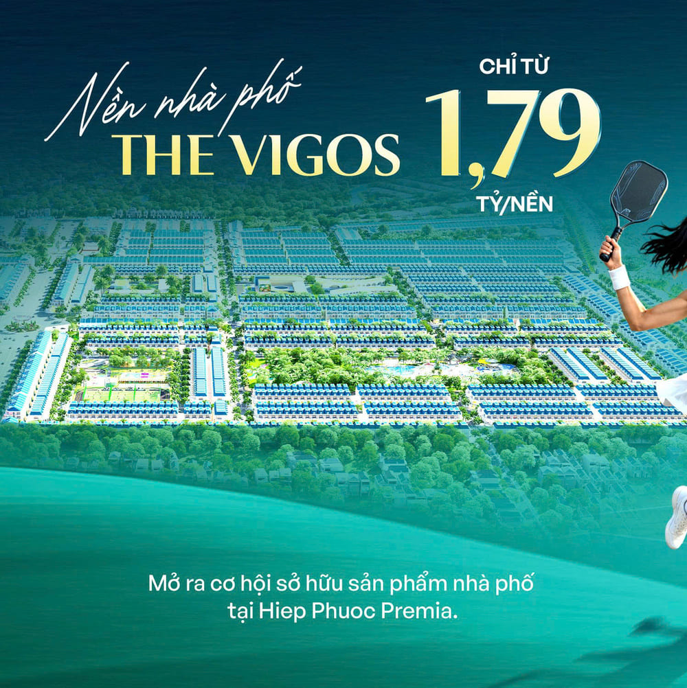 Bảng giá bán The Vigos phân khu Hiệp Phước Premia