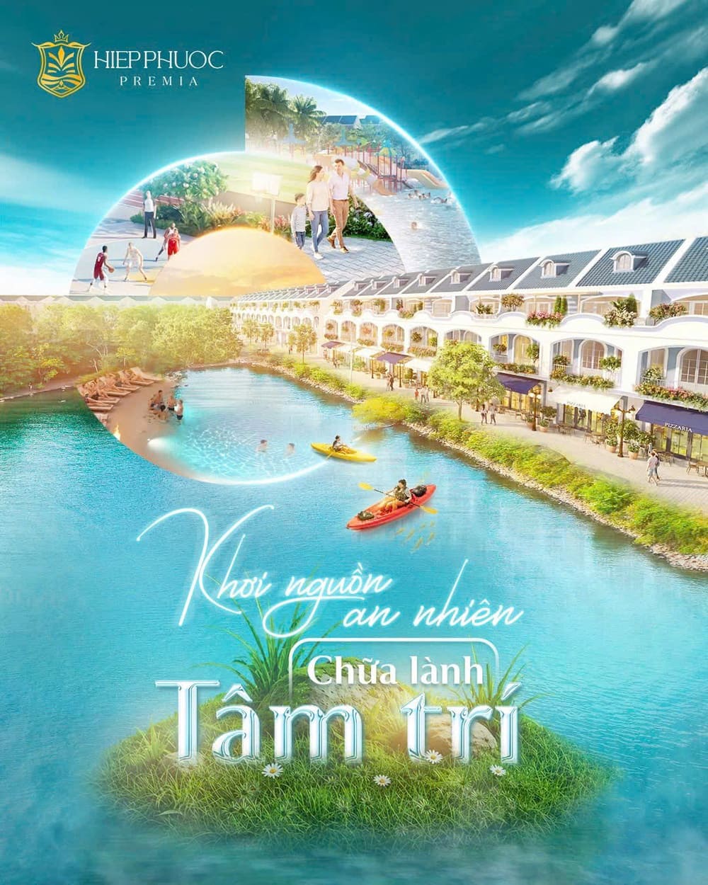 Không gian sống chữa lành tại đô thị sinh thái ven sông Hiệp Phước Premia Nam Sài Gòn